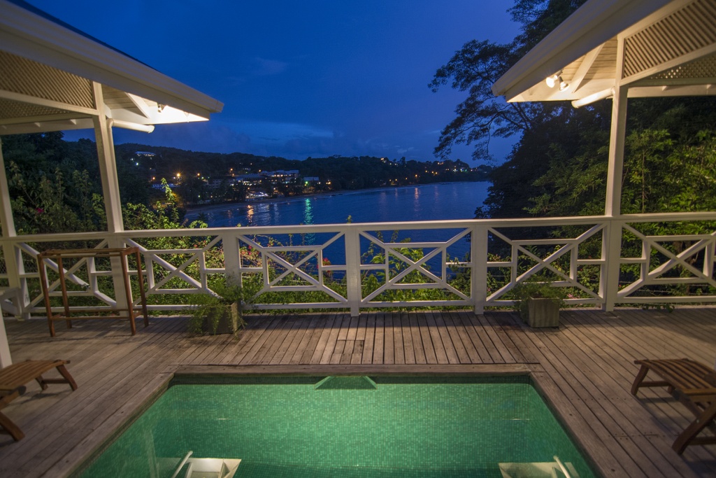 Licorish villa in Tobago with plunge pool